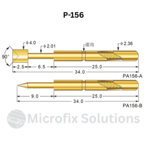 P-156 Spring Test Probe Pogo Pin – 5 Pcs