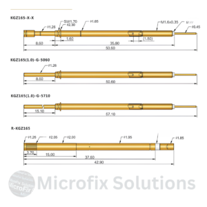 KGZ165 / LW165-R-LW165 Switch Probes